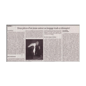 Le Quotidien Jurassien, 2 juin 2005
